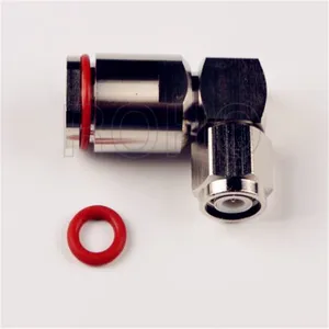 Right Angle Male Plug Clamp RF TNC Connector for LMR300 5D-Fb Cable thumbnail-3