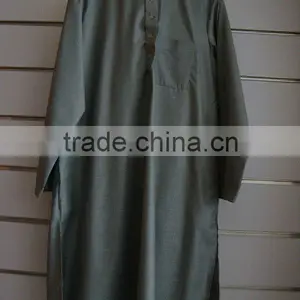 CM007 Latest Qatar Abaya MEN Thobe thumbnail-1