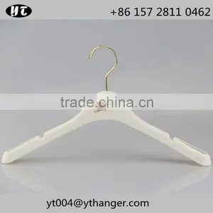 White Matched Set Hanger Plastic Hanger and Pants Hanger for Clothes thumbnail-2