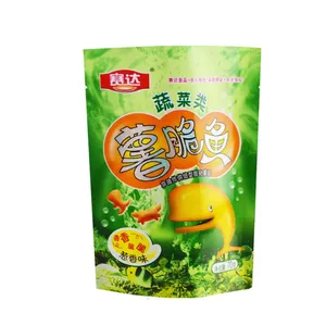 Moisture Resistant Zip Food Grade Resealable Aluminum Foil Dry Fruits Plastic Packaging Banana Jackfruit Papaya Mango Caramb Bag thumbnail-1
