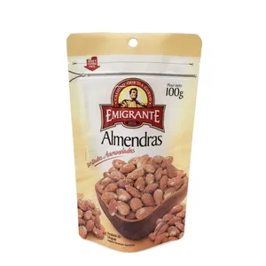 Digital Print Stand Up Aluminum Foil Plastic Zipper Pouch Package Doypack For Nut Snack thumbnail-1