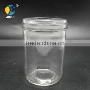 400ml High Quality Glass Jar Glass Mason Jar With Lid thumbnail-3
