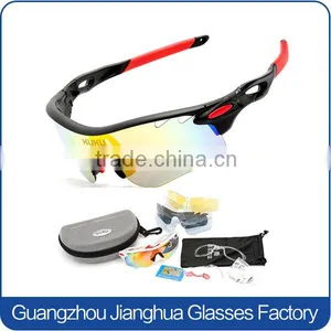 Factory Wholesale OEM UV400 Polarized Outdoor Sport Sun Glass Riding Cycling Glasses Quality Choice thumbnail-3
