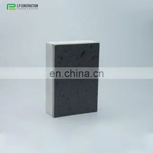 16mm Color Fiber Cement Exterior Wall Cladding Board Price Fireproof Decorative 75mm EPS Sandwich Panels Board thumbnail-5