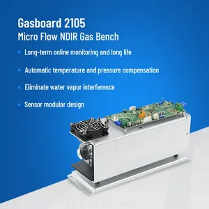 Заводская поставка Micro Flow NDIR Gas Bench CO, CO2, CH4, SF6, SO2 NO Газоанализатор thumbnail-4