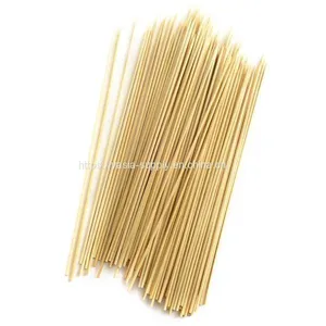 Customized ECO-Friendly Lower Price 12 Inch Disposable Round Bamboo BBQ skewers for Serving Fruit thumbnail-1