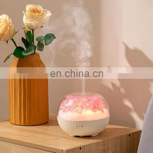 Eternal Flower Fragrance Diffuse Ultrasonic Essential Oil Diffuser With Colorful Night Lamp thumbnail-3