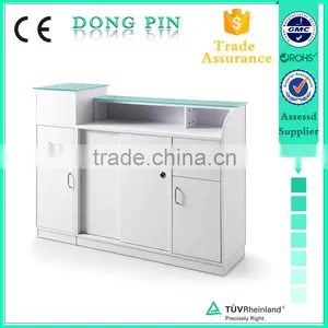 White Wooden Reception Desk,cheap Reception Desk ,small Reception Desk Front thumbnail-1