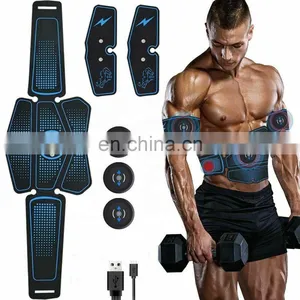Abdominal Muscle Stimulator Trainer EMS Abs Fitness Equipment Training Muscles thumbnail-1
