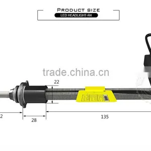 Tinsin Most Popular 40w 4800lm Latest no Fans HB3 9005 R4 LED Car Headlight Bulbs thumbnail-5