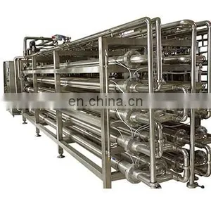 Middle Small Scale Stainless Steel Electric Fruit Vegetable Paste Juice Production Line Water Treatment thumbnail-1