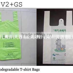 Fully Automatic T-shirt Bag Type and Plastic Material Grocery Bag Making Machine thumbnail-5