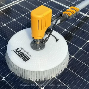 Portable High Efficiency Solar Panel Cleaning Brush Solar Panel Automatic Cleaning Brush Machine thumbnail-3