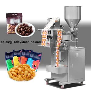 Automatic Volumetric Cups Packing Machine for Food Granules Salt Sugar Nuts Seeds Bags Filling thumbnail-1