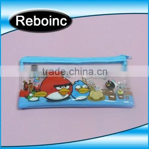 Clear PVC Pencil Packing Bag Plastic Zip Top Slider Zipper Pvc Pencil Bag for Kids Quality Choice thumbnail-1