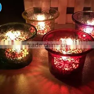 Coins Glass Candle Holder Home Decoration Wedding Centerpieces thumbnail-2