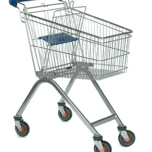 Supermarket Shopping Trolley Carts European Style PU thumbnail-1