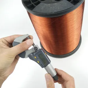 Enamelled Copper Wire 0.2mm Round With Solderable Polyurethane Coating thumbnail-5
