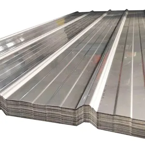 Dx51d Hot Dipped Galvanized Corrugated Steel Roofing Sheet Cold Rolled Iron Metal thumbnail-2