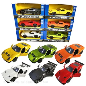 KIMSCARDI 1/32 Scale Alloy Diecast Stimulated Model Car Pullback Children Vehicle Toys thumbnail-1