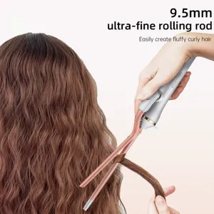 Hair Curling Stick/9mm Small Roll Net Red Bubble Noodle Roll Ceramic Splint/wool Chicken Rolls Stick Straight Roll Teddy Roll thumbnail-3