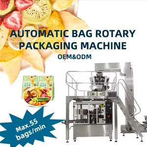 Rortary Premade Pouch Packing Machine for Ketchup Juice Pasta Sauce Baby Puree thumbnail-2