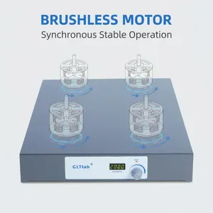 Ultra-thin Body of the Digital Multi-position Magnetic Stirrer thumbnail-1