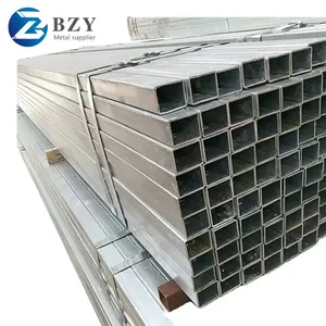 ASTM A36 Pre-galvanized Rectangular Welded Steel Tube MS Iron Steel Square Pipe thumbnail-2