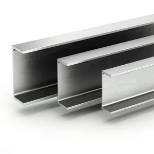 304 Stainless Steel C Channel Bar for Brewery Equipment Frame Sanitary Corrosion Proof Structure thumbnail-1