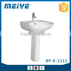 BP-K-1111 Modern Bathroom Design, Quality Pedestal Basin, Bathroom Ceramic Hand Wash Sink Bash Bowl thumbnail-1