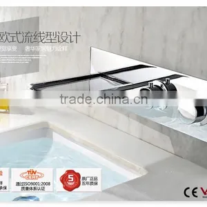 LED Sink Faucet ,Led Light Faucet,Rainfall Basin Wall-mounted Faucets thumbnail-2
