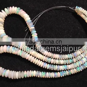 Wholesale Ethiopian Opal Smooth German Cut Beads thumbnail-1
