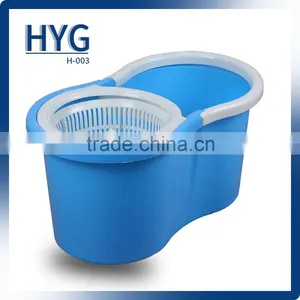 360 Magic Easy Clean Spin Mop With Plastic Mop Bucket thumbnail-2