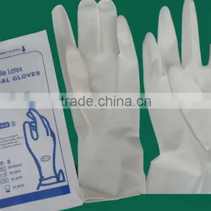 AQL1.5 Disposable Latex Medical Gloves thumbnail-1