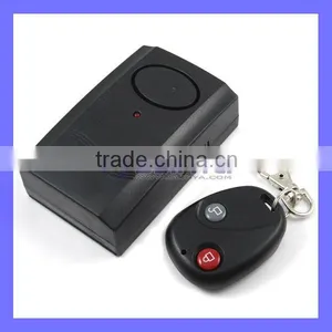9V Battery 120DB 433MHZ Remote Control Vibration Door Window Alarm thumbnail-1