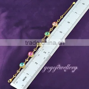 Colorful Gemstone Ladies Women Bracelet Models thumbnail-5