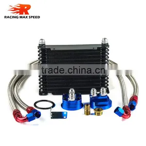 Wholesale Universal Racing Car Trust Row 13 Motorcycle Oil Cooler thumbnail-1