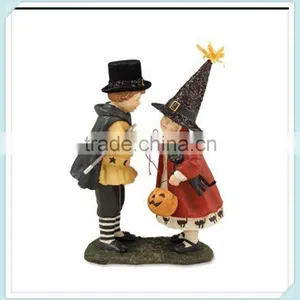 Trick or Treat Time Resin Halloween Children Figurines thumbnail-1