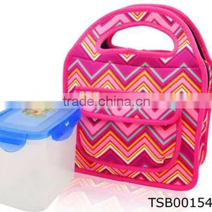 Factory Designer Lunch Bag Women OEM/ODM Neoprene Cooler Bag thumbnail-1