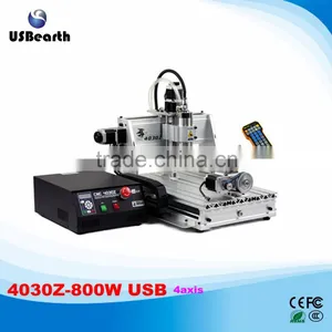 Hot Engraving Machine 4030Z-800W USB 4axis With Mach3 Wireless Handwheel Controller thumbnail-1
