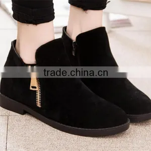 Professional Rain Boots Women Denim Ankle Boots Women With CE Certificate XT-DA0768 thumbnail-3
