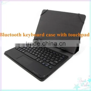 10.1inch Tablet Case With Removeable Bluetooth Keyboard and Touchpad thumbnail-2