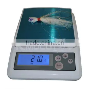 Wholesale Bass Fishing Lure Bucktail Jig Fly Fishing Bait thumbnail-6