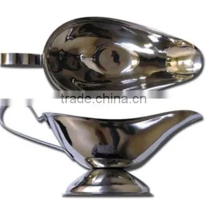 2016 Restaurant Stainless Steel Gravy Boat, Sauce Boat thumbnail-5