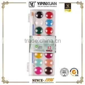 Professional 16Colors Dry Water Color Paint Set For Kids In Stock thumbnail-2