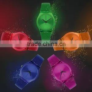 The Neon Color With Rubber Band Hot Sales Caswstch Series Watch thumbnail-1