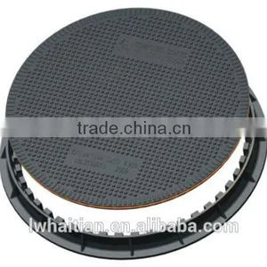 OEM C/O 600 D400 Heavy Duty Ductile Iron Manhole Cover thumbnail-1