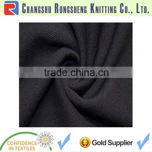 100%polyester Black Pique Mesh Fabric thumbnail-1