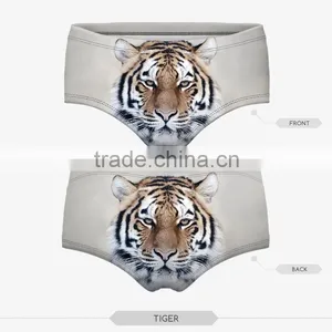 Children's Cute Panties Pug Dog Cut Cat Sexy Girls Tight Lingerie Stretchy Underpanties 3d Digital Full Print Custom Hot Sale thumbnail-1