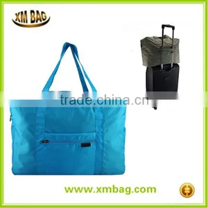 Folding Nylon Travel Bag Waterproof Foldable Travel Luggage Lightweight Packable Storage Bag Organizer thumbnail-1